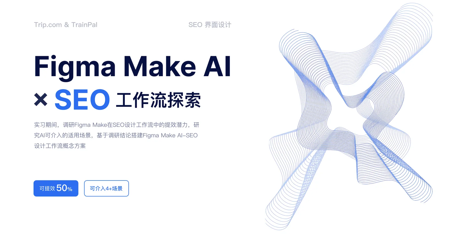 Figma Make AI 与 SEO 工作流探索,研究 AI 可介入的设计环节与提效潜力